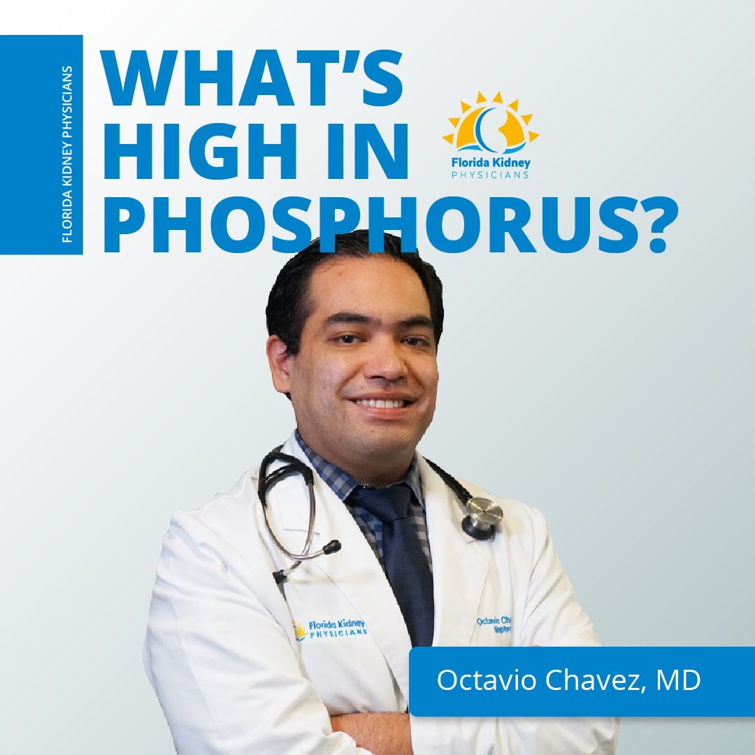 What's high in phosphorus?