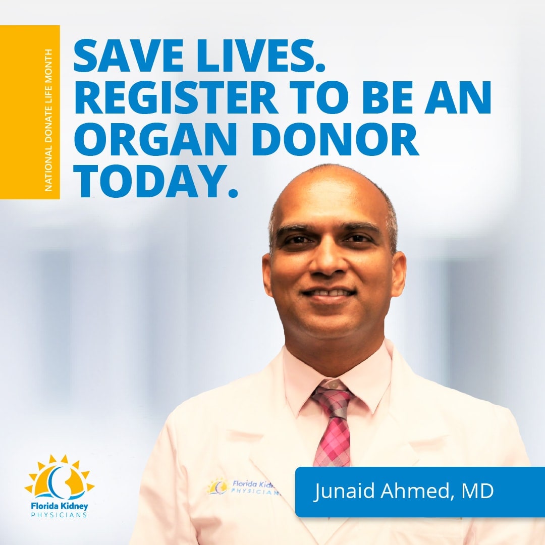 Save lives! Register to be an organ donor today
