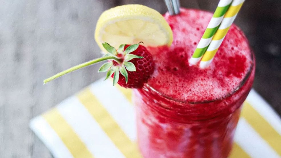 Strawberry-Lemonade Slush