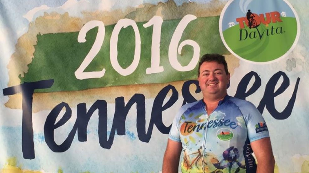 Tour Davita 2016, Dr. Alberto Casaretto finished his ride in Tennessee