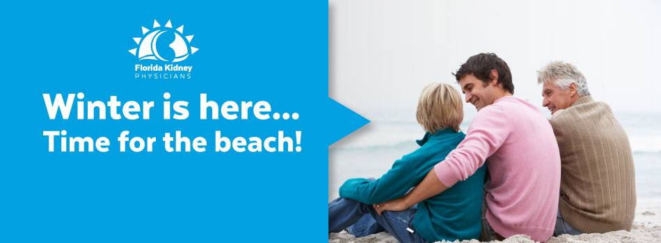 Winter is here... time for THE BEACH!