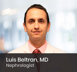 Luis Beltran, MD - Nephrologist - Florida Kidney Physicians