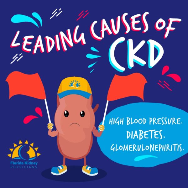 Leading causes of CKD