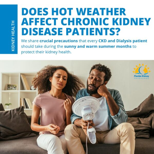 hot weather affect CKD patients