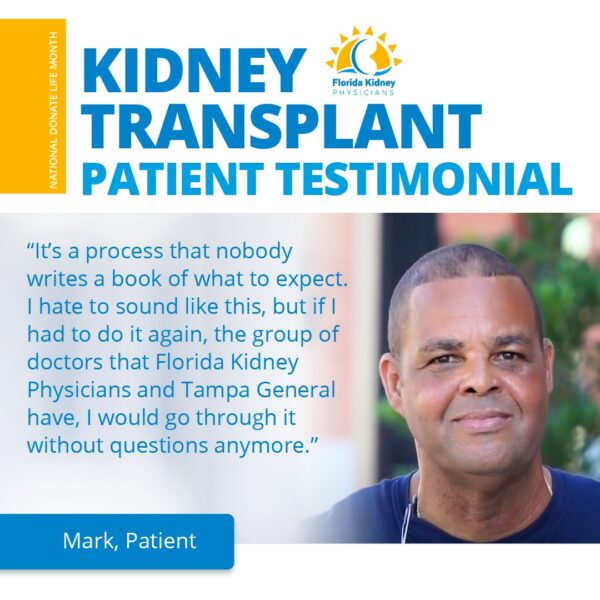 National Donate Life Month 1 florida kidney specialist. florida kidney physicians