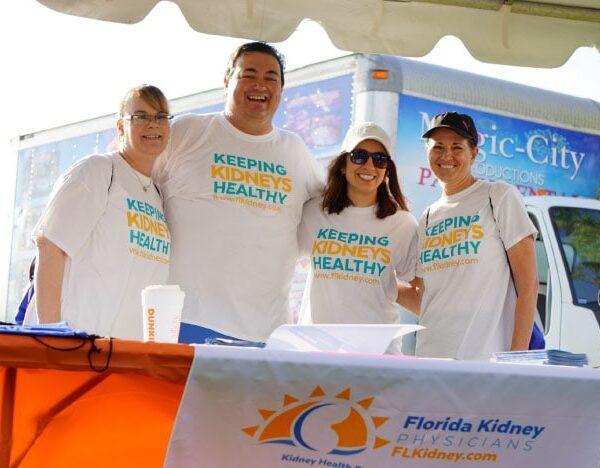 Nephrologists at Miami kidney walk